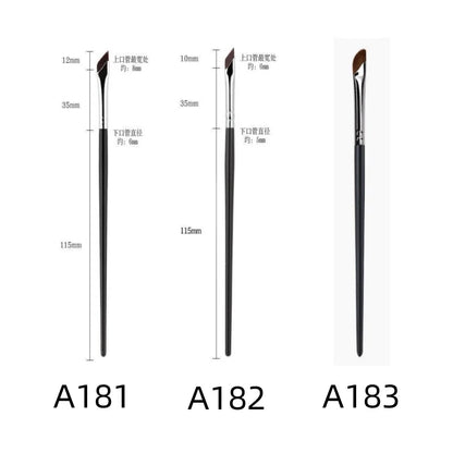 Upgrade Blade Eyeliner Brush Ultra Thin Fine Angle Flat Eyebrow Brush Liner Brow Place Makeup Brush Precise Detail Brush