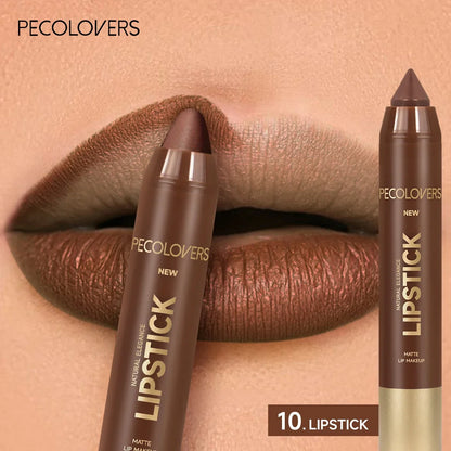 matte lipstick, multi-colour, non fading, matte, long-lasting velvet lipstick waterproof non stick cup lipgloss makeup