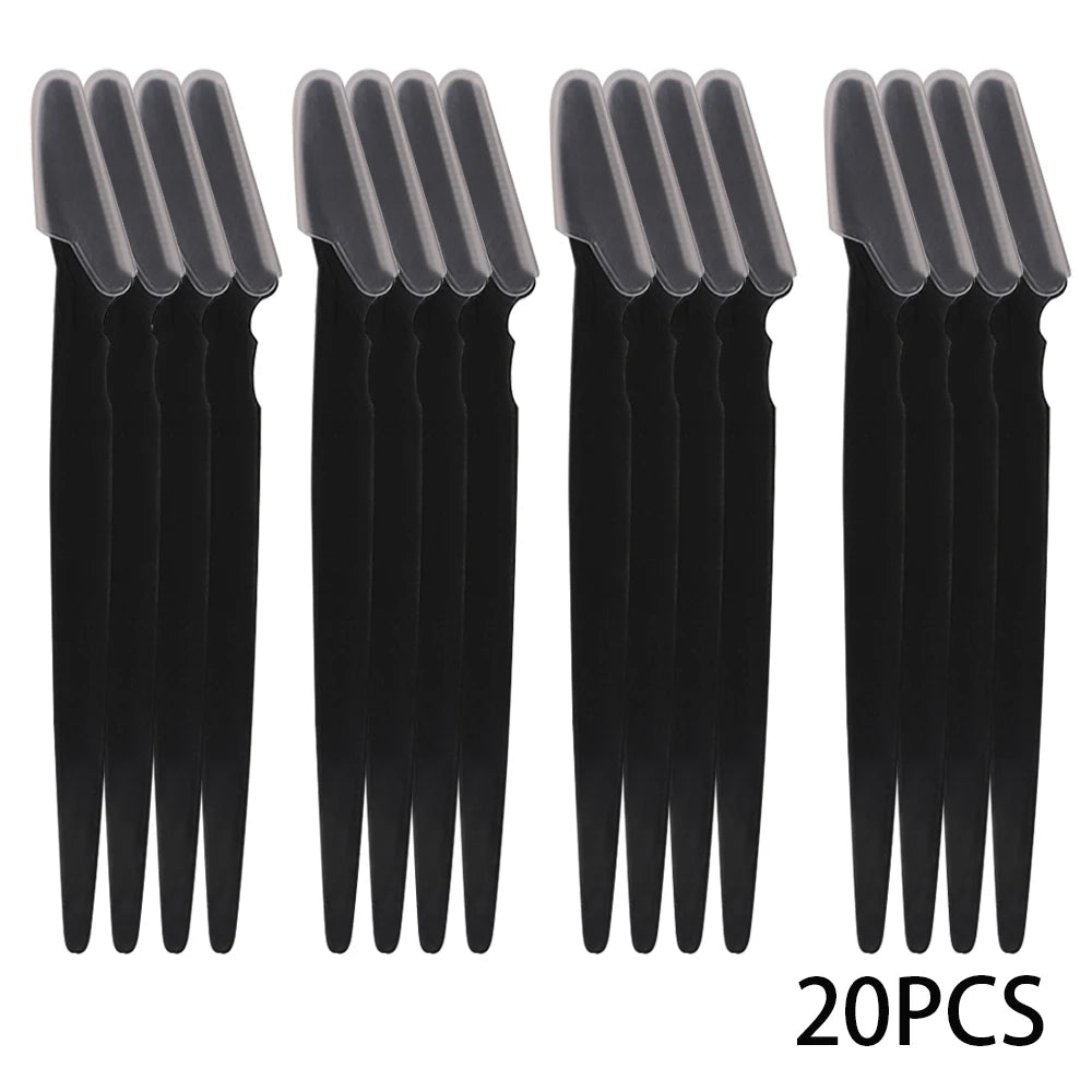 Eyebrow Razor Set Multipurpose Face Razors For Women and Men Dermaplaning Tool  Easy To Use Cutter Shaver Blades Makeup Tools