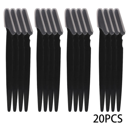 Eyebrow Razor Set Multipurpose Face Razors For Women and Men Dermaplaning Tool  Easy To Use Cutter Shaver Blades Makeup Tools