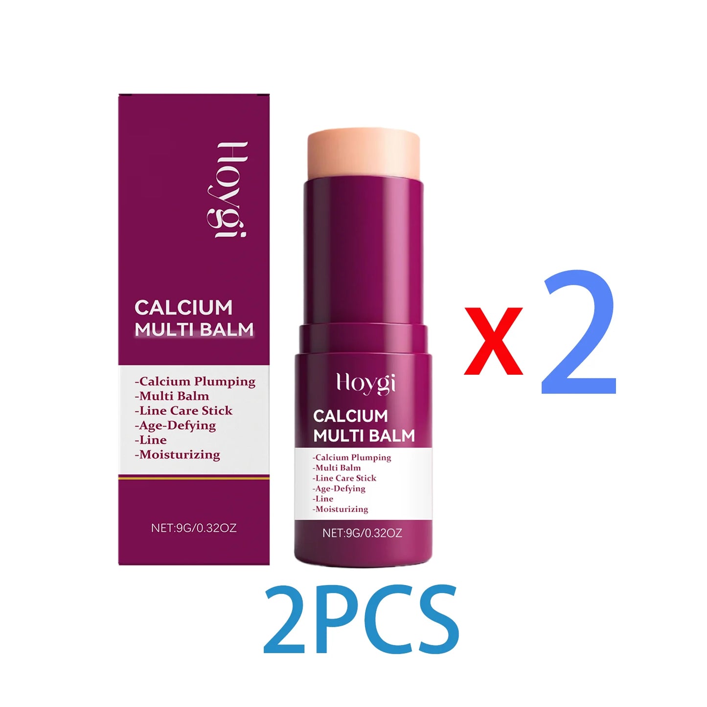 Hoygi Portable Solid Moisturizing Face Stick Lightweight Hydration Balm Winter Skincare Travel Friendly On the Go Moisturizer
