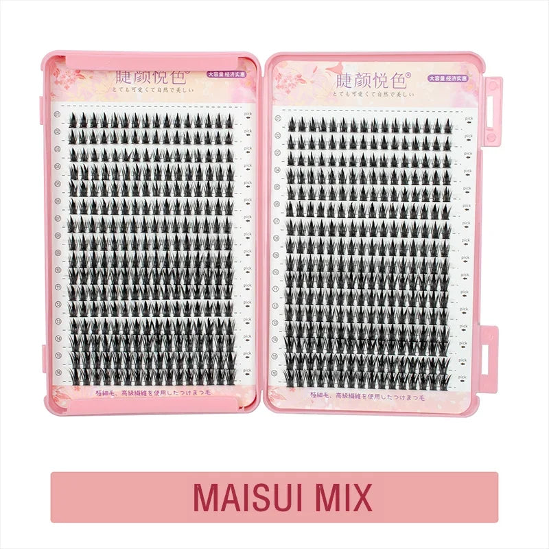 32Rows Eyeslashes Extension Personal Professional Individual Cluster Grafting Wholesale Eyelash Large Capacity Flowerknow Makeup