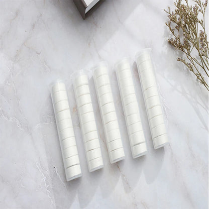 10/20pcs Tube-shaped disposable compressed towels, facial wipes, outdoor face cloths, makeup removal wipes