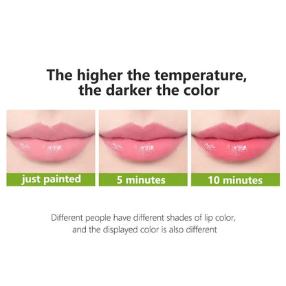 Spring Aloe Vera Moisturizing Lipstick Long Lasting Nouritious Lip Balm Temperature Changing Color lipgloss Lip Makeup Comestics