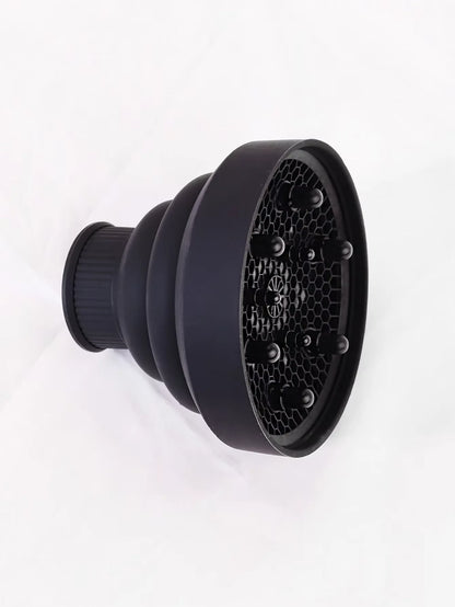 1 silicone hair dryer cap, suitable for hair dryers with an outer diameter of 3.5 cm to 5 cm, used for styling and curling hair