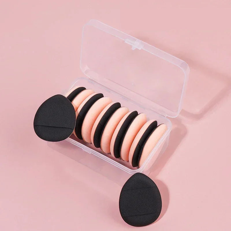 5/10Pcs Mini Finger Puff Foundation Small Air Cushion Powder Sponge Face Concealer BB Cream Cosmetic Applicator Makeup Tools