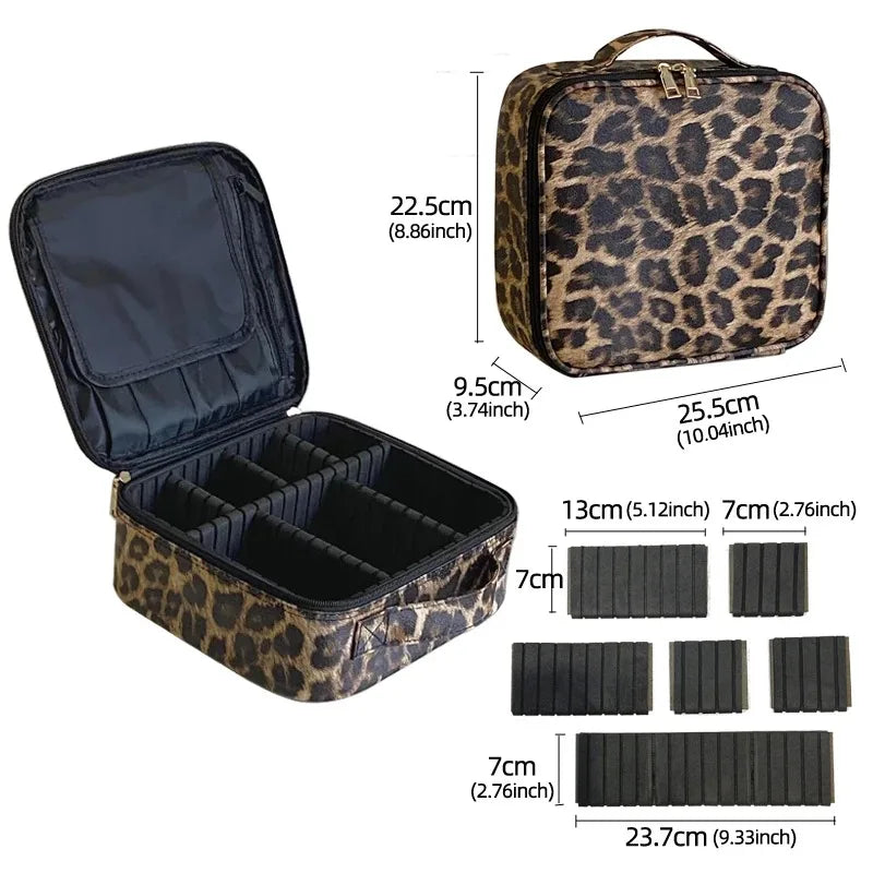 New Makeup Bag For Women Large Capacity Cosmetic Bags Beauty Salon Tattoos Nail Art Tool Bin Case